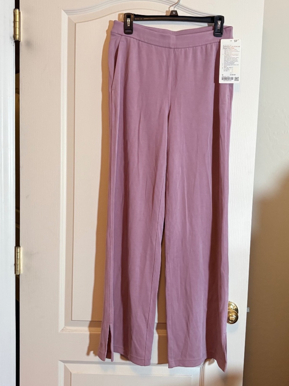 Lululemon Softstreme High-Rise Wide-Leg Pique Pant Regular